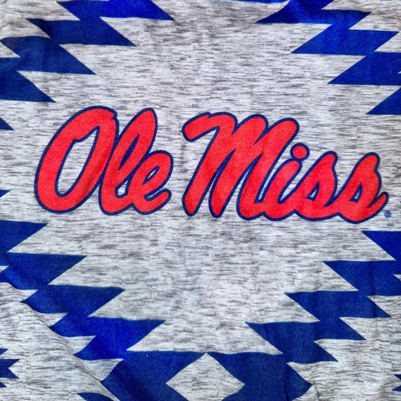 Zoozatz Ole Miss rebels tank university of Ms shirt women’s size medium - Picture 2 of 10